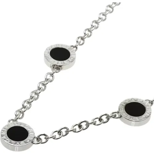 Pre-owned White Gold necklaces , unisex, Sizes: ONE SIZE - Bvlgari Vintage - Modalova