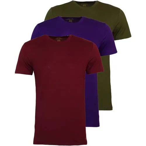 T-Shirt Basic Kurzarmshirt im Dreierpack , Herren, Größe: M - Ralph Lauren - Modalova
