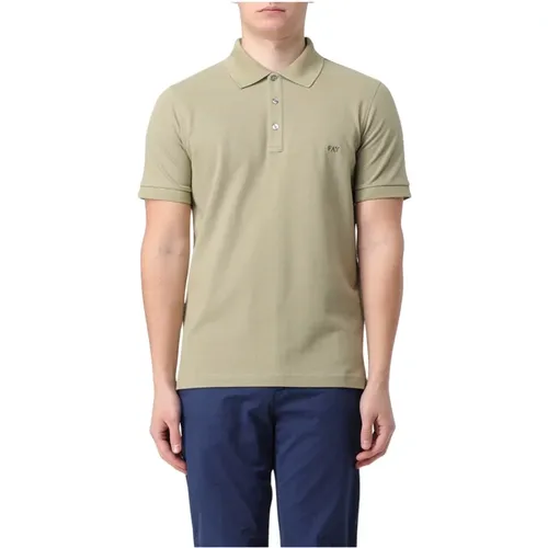 Stretch Polo Shirt , Herren, Größe: L - Fay - Modalova