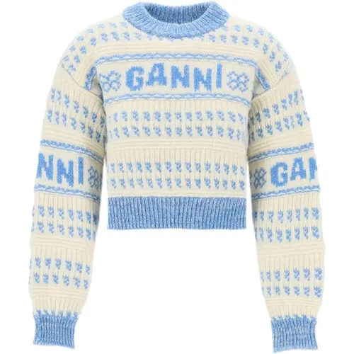 Round-neck Knitwear Ganni - Ganni - Modalova