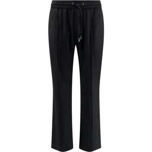 Wool Trousers with Elastic Waistband , male, Sizes: M, 2XL, XL - Dolce & Gabbana - Modalova