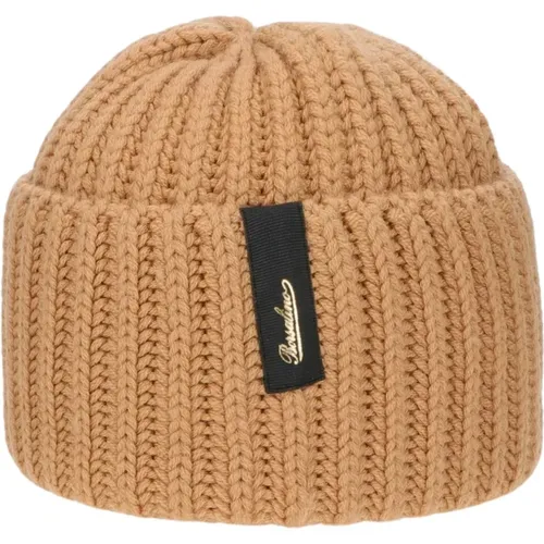 Gerippte Woll Beanie Mütze - Borsalino - Modalova