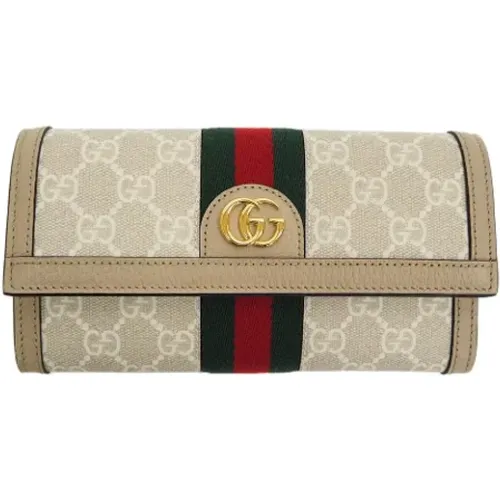 Pre-owned Fabric wallets , female, Sizes: ONE SIZE - Gucci Vintage - Modalova