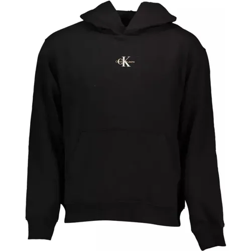 Hooded Sweatshirt with Logo Design , male, Sizes: S, M, 2XL, L, XL - Calvin Klein - Modalova