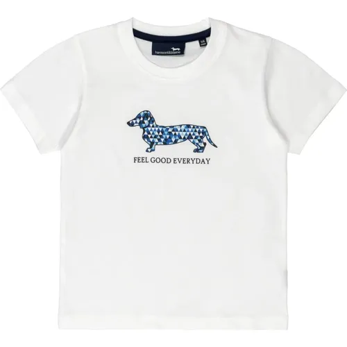 Dackel-Print Jersey T-Shirt - Harmont & Blaine - Modalova