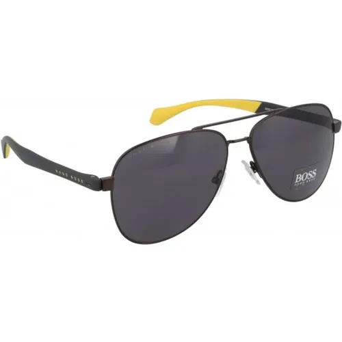 Sunglasses , male, Sizes: 60 MM - Hugo Boss - Modalova