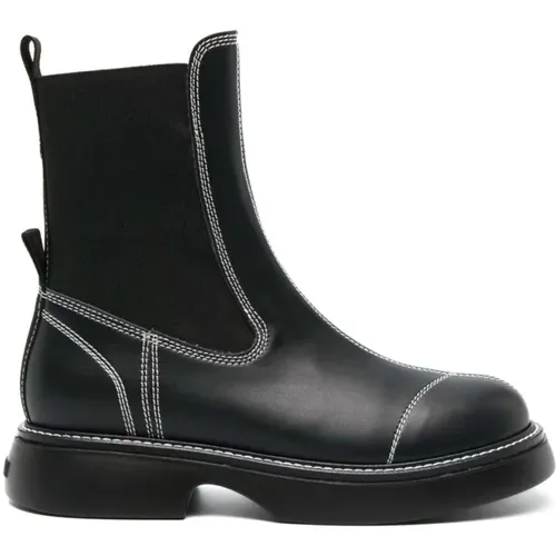 Chelsea Boots , female, Sizes: 4 UK - Ganni - Modalova