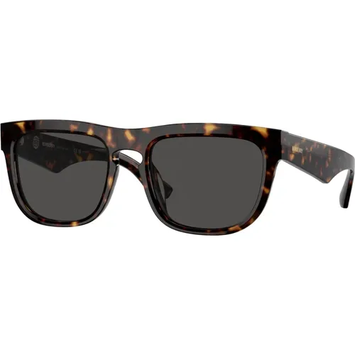 Sonnenbrille Be4431U Schwarz,Stilvolle Sonnenbrille in Blauton - Burberry - Modalova
