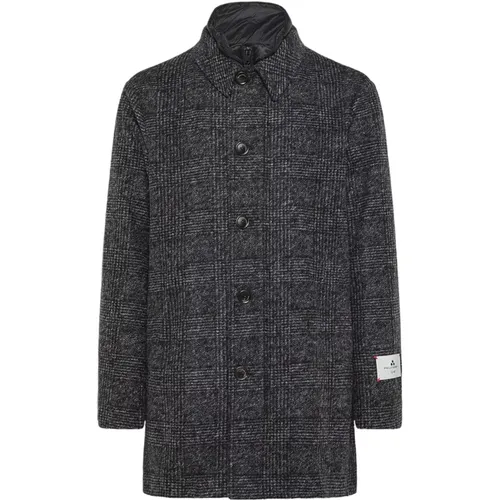 Grey Winter Coats , male, Sizes: S, XL, M, L, 3XL, 2XL - Peuterey - Modalova