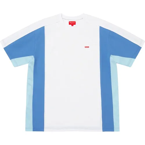 Weißes Mesh Panel T-Shirt Limited Edition , Herren, Größe: XL - Supreme - Modalova