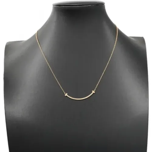 Pre-owned Rose Gold necklaces , female, Sizes: ONE SIZE - Tiffany & Co. Pre-owned - Modalova