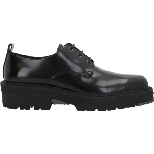 Schwarze Leder Derby Schuhe - Givenchy - Modalova