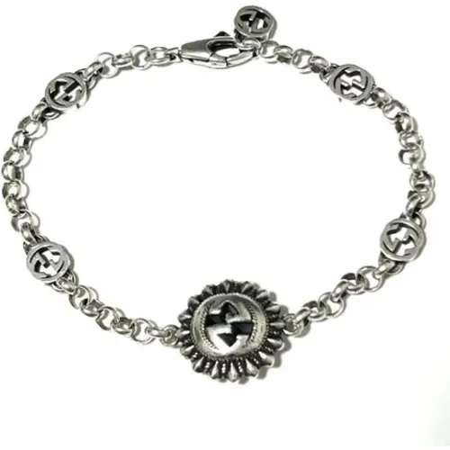 Pre-owned Silver bracelets , female, Sizes: ONE SIZE - Gucci Vintage - Modalova