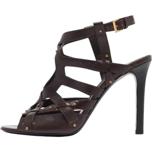 Pre-owned Leather sandals , female, Sizes: 8 UK - Tom Ford Pre-owned - Modalova