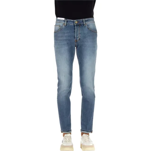 Carrot Fit Denim Jeans , male, Sizes: W36 - PT Torino - Modalova