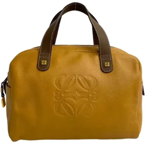 Pre-owned Leather totes , female, Sizes: ONE SIZE - Loewe Pre-owned - Modalova