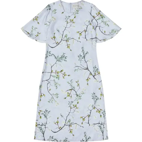 Elegant Dress Omaoma Dust Green , female, Sizes: 2XS, S, XS - Munthe - Modalova