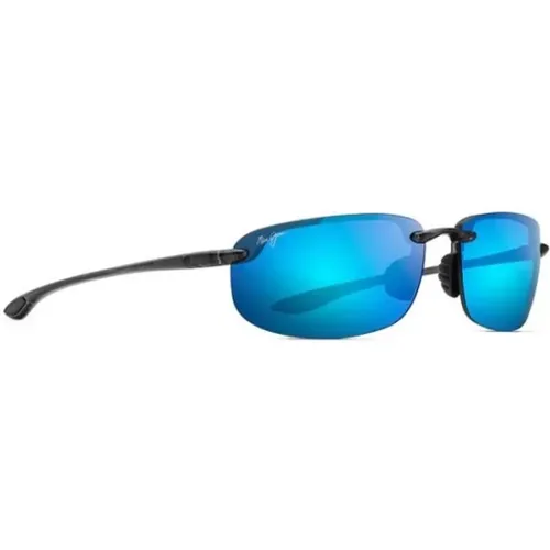 Sporty Polarized Sunglasses , male, Sizes: 64 MM - Maui Jim - Modalova