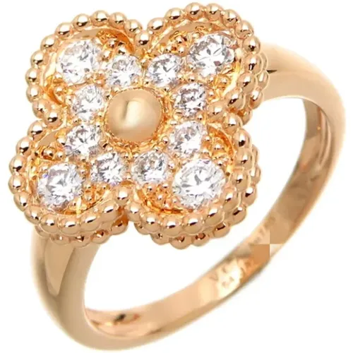 Pre-owned Gold rings , female, Sizes: ONE SIZE - Van Cleef & Arpels Pre-owned - Modalova