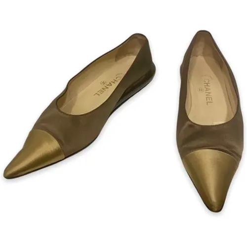 Pre-owned Ballerina Shoes , female, Sizes: 6 UK - Chanel Vintage - Modalova