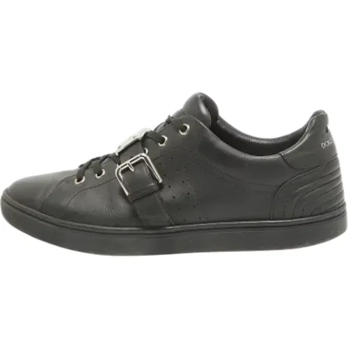 Pre-owned Leather sneakers , male, Sizes: 8 UK - Dolce & Gabbana Pre-owned - Modalova