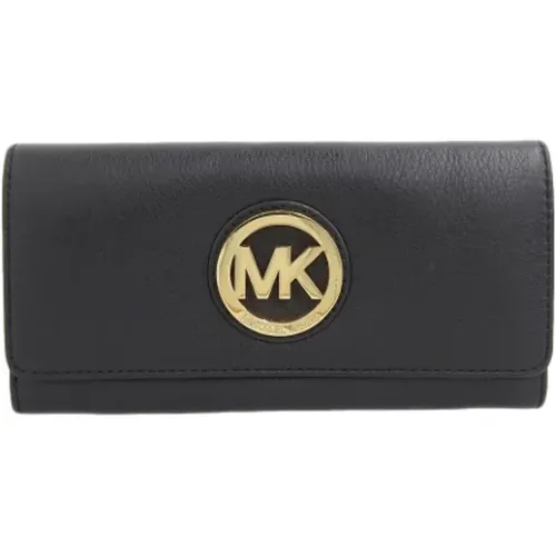 Pre-owned Leather wallets , female, Sizes: ONE SIZE - Michael Kors Pre-owned - Modalova