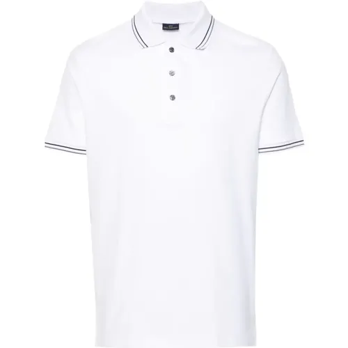 Cotton piqué polo shirt , male, Sizes: XL, 2XL, M, L - PAUL & SHARK - Modalova