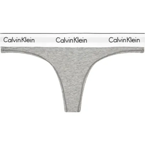 Moderne Baumwollstring , Damen, Größe: L - Calvin Klein - Modalova