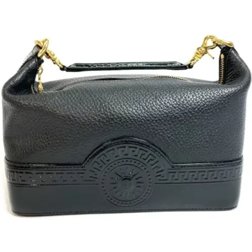 Pre-owned Leather handbags , female, Sizes: ONE SIZE - Versace Pre-owned - Modalova