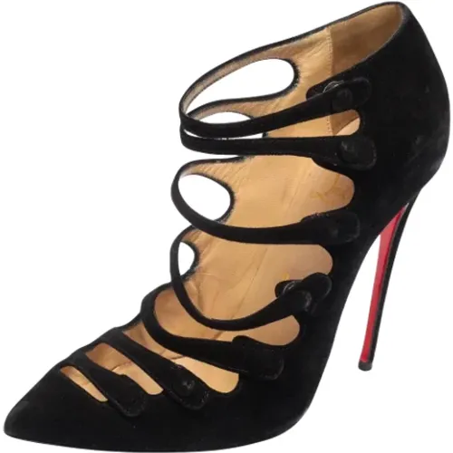 Pre-owned Wildleder heels , Damen, Größe: 37 EU - Christian Louboutin Pre-owned - Modalova