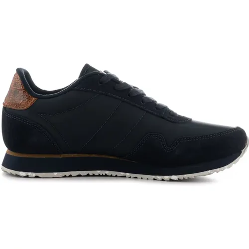 Nora III Leder Sneakers , Damen, Größe: 36 EU - Woden - Modalova