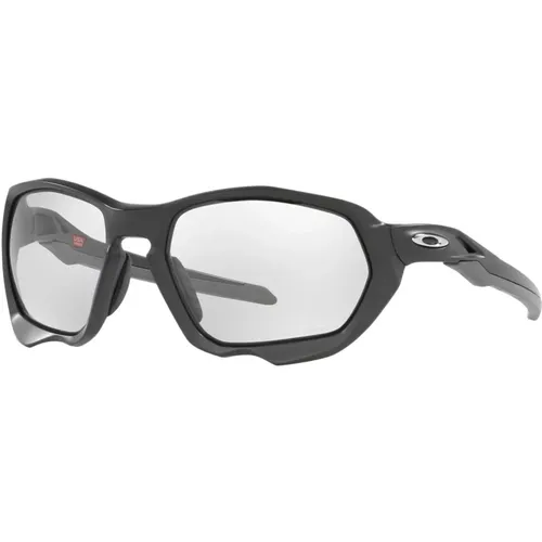 Plazma Matte Carbon Photochromic Sonnenbrille , Herren, Größe: 59 MM - Oakley - Modalova