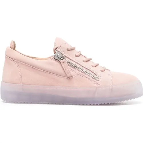 Closed Flats Sneakers Stylish Comfort , female, Sizes: 4 1/2 UK, 3 UK, 7 UK, 4 UK, 6 UK, 5 UK, 8 UK, 5 1/2 UK - giuseppe zanotti - Modalova