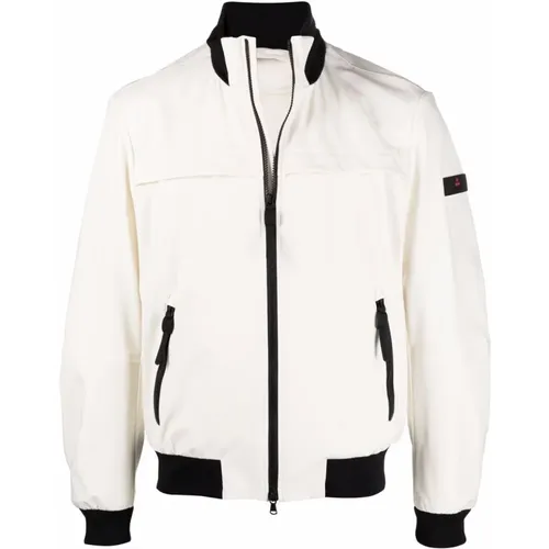 Smooth Bomber Jacket In Stretch Fabric , male, Sizes: S, XL, 2XL - Peuterey - Modalova