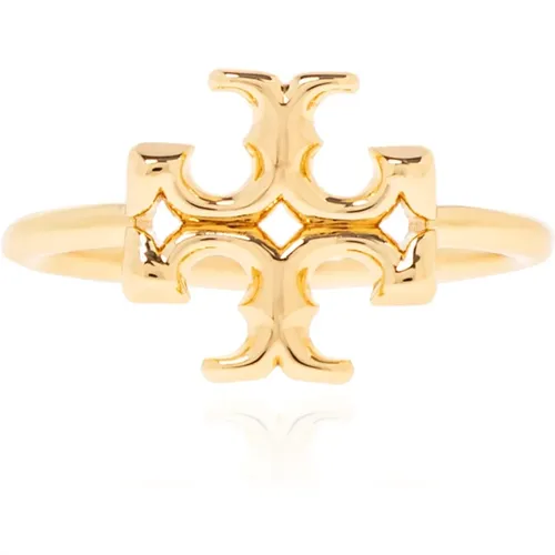 ‘Eleanor’ Ring mit Logo , Damen, Größe: 44 MM - TORY BURCH - Modalova