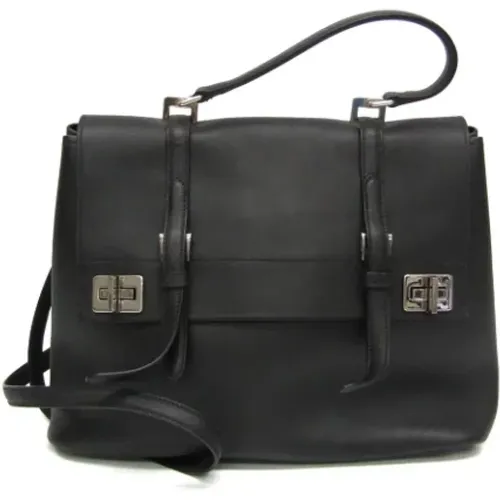 Pre-owned Leather prada-bags , female, Sizes: ONE SIZE - Prada Vintage - Modalova