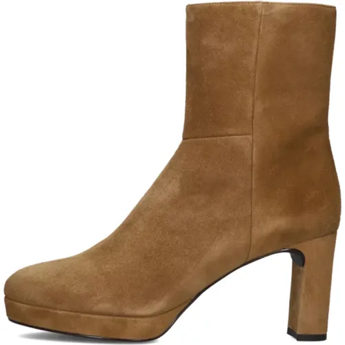 Kamel Ankle Boots Meque , Damen, Größe: 40 EU - Unisa - Modalova