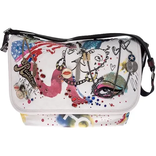 Collage Printed Canvas Tote Bag , female, Sizes: ONE SIZE - Marc Jacobs - Modalova