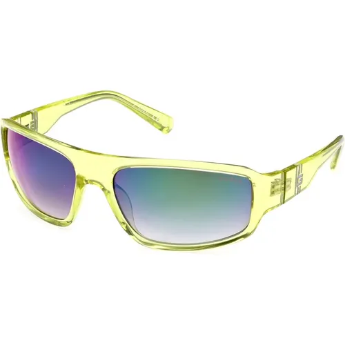 Sonnenbrille in Shiny /Smoke , unisex, Größe: 62 MM - Guess - Modalova