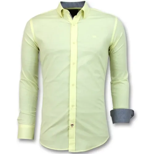 Italian Blanco Blouse Men - Men Long Sleeve Shirt - 3035 , male, Sizes: M, S, 2XL, L, XL - Gentile Bellini - Modalova