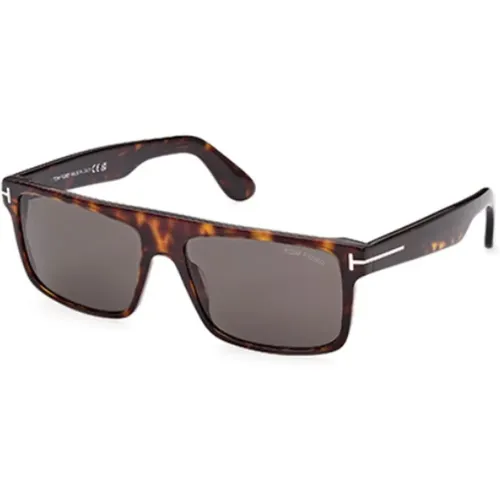 Fashion Sunglasses Black Square Frame , unisex, Sizes: ONE SIZE - Tom Ford - Modalova