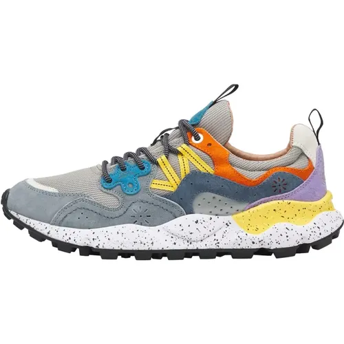 Sneakers , male, Sizes: 6 UK, 5 UK, 8 UK, 11 UK, 9 UK - Flower Mountain - Modalova