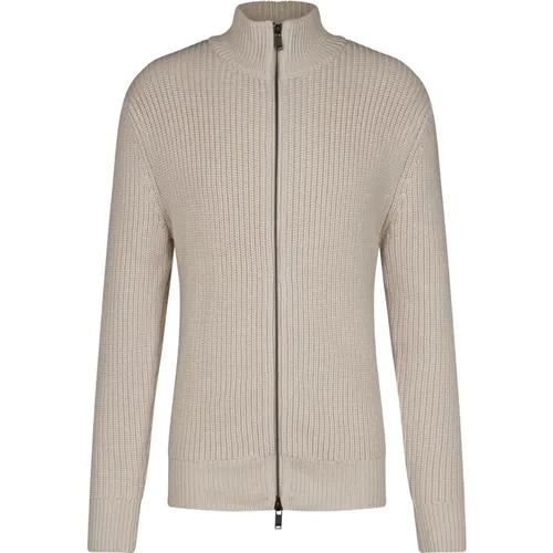 Woll-Sweatshirt mit Reißverschluss , Herren, Größe: XL - drykorn - Modalova