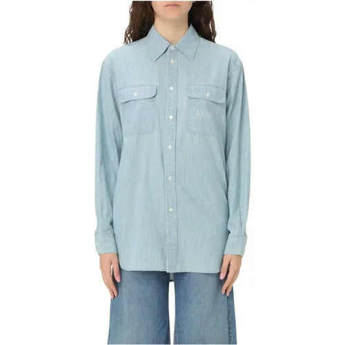 Stilvolle Hemden für Männer und Frauen , Damen, Größe: S - Polo Ralph Lauren - Modalova