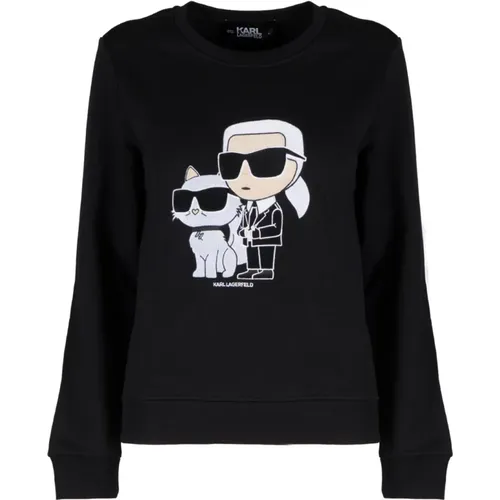 Ikonik 2.0 Couple Sweatshirt , female, Sizes: XS - Karl Lagerfeld - Modalova