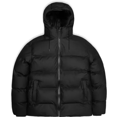Waterproof Puffer Jacket , female, Sizes: M - Rains - Modalova