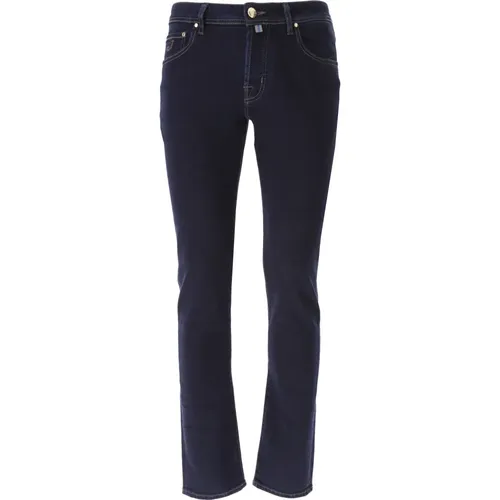 Blaue Jeans für Männer , Herren, Größe: W40 - Jacob Cohën - Modalova