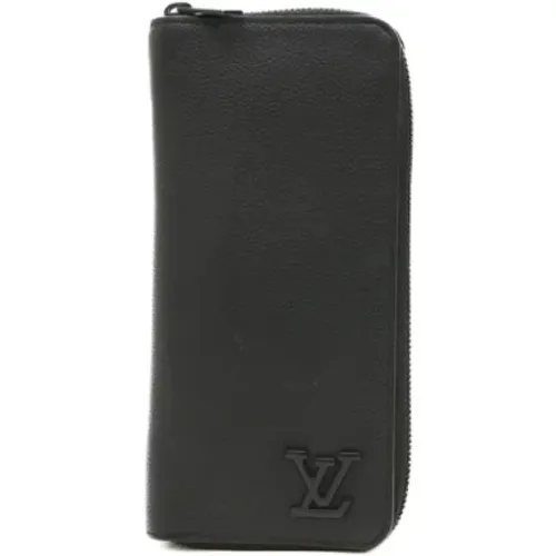 Pre-owned Leather wallets , male, Sizes: ONE SIZE - Louis Vuitton Vintage - Modalova