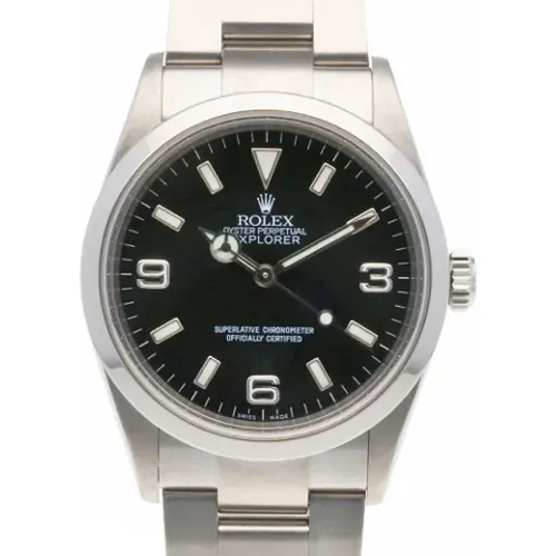 Pre-owned Stainless Steel watches , male, Sizes: ONE SIZE - Rolex Vintage - Modalova