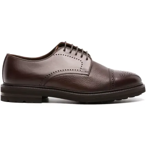 Baracco Leather Oxford Shoes , male, Sizes: 9 UK, 12 UK, 10 UK - Henderson - Modalova